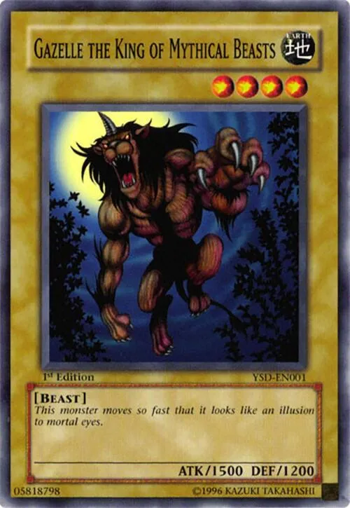 Gazelle the King of Mythical Beasts — Starter Deck 2006