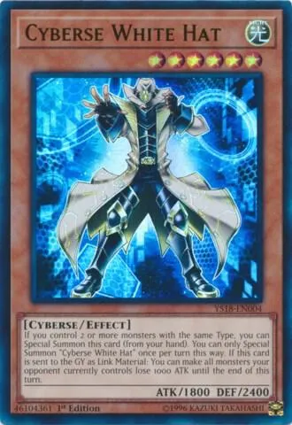 Cyberse White Hat — Starter Deck: Codebreaker