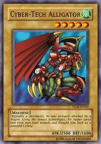 Cyber-Tech Alligator — Starter Deck: Jaden Yuki