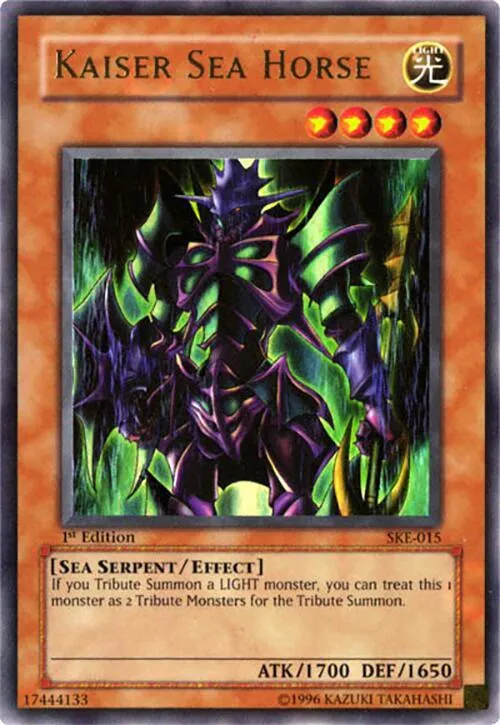 Kaiser Sea Horse — Starter Deck: Kaiba Evolution