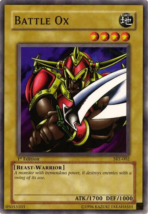 Battle Ox — Starter Deck: Kaiba Evolution