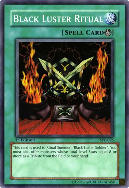 Black Luster Ritual — Starter Deck: Yugi Evolution