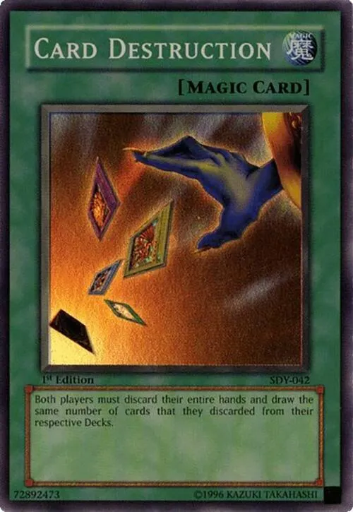 Card Destruction — Starter Deck: Yugi