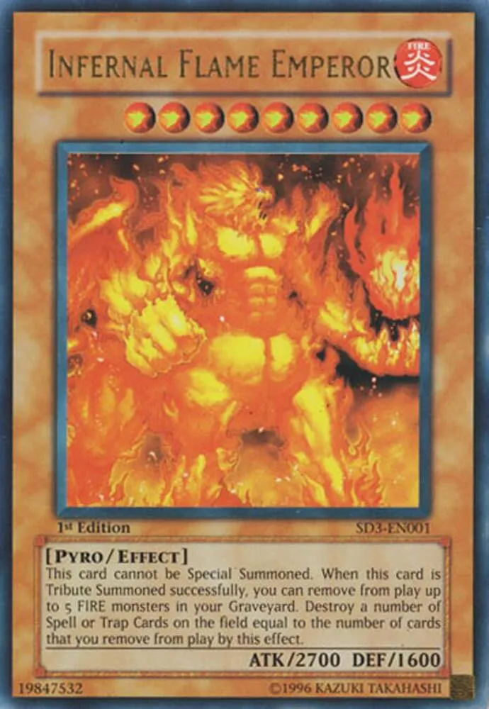Infernal Flame Emperor — Structure Deck: Blaze of Destruction
