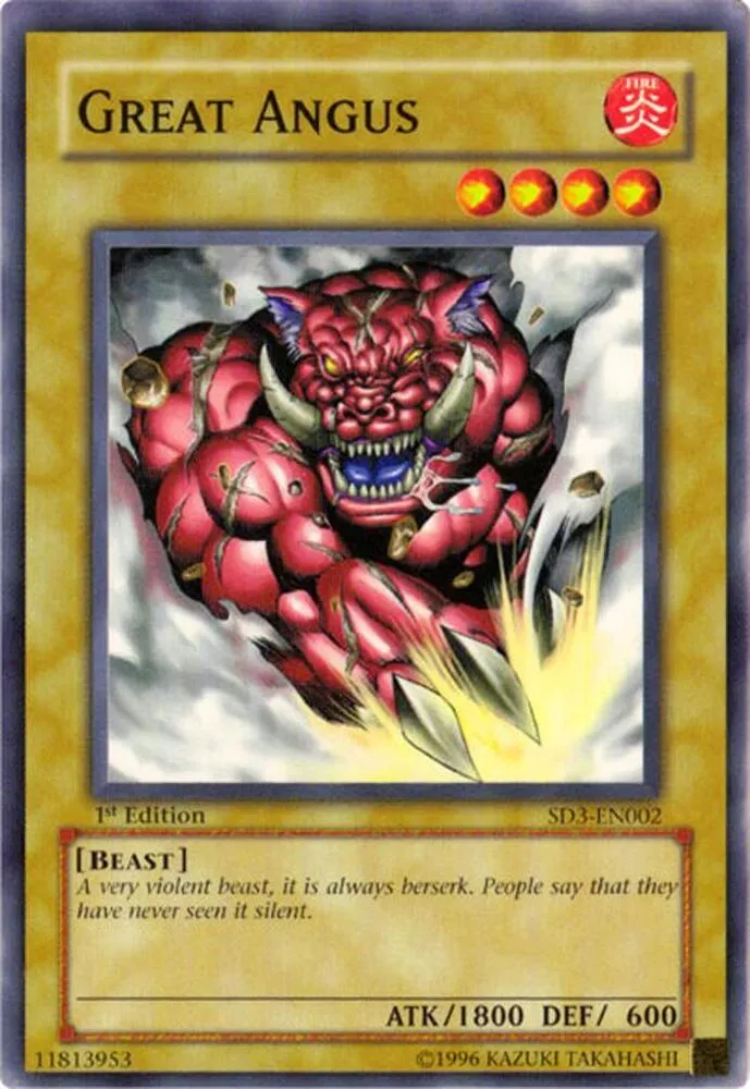 Great Angus — Structure Deck: Blaze of Destruction