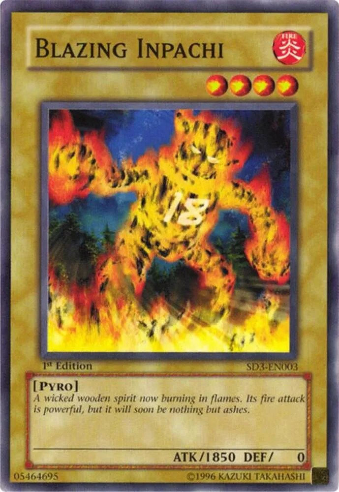 Blazing Inpachi — Structure Deck: Blaze of Destruction