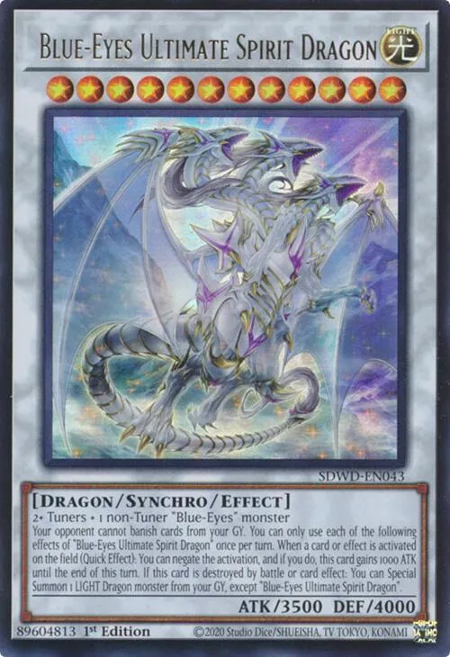 Blue-Eyes Ultimate Spirit Dragon — Structure Deck: Blue-Eyes White Destiny