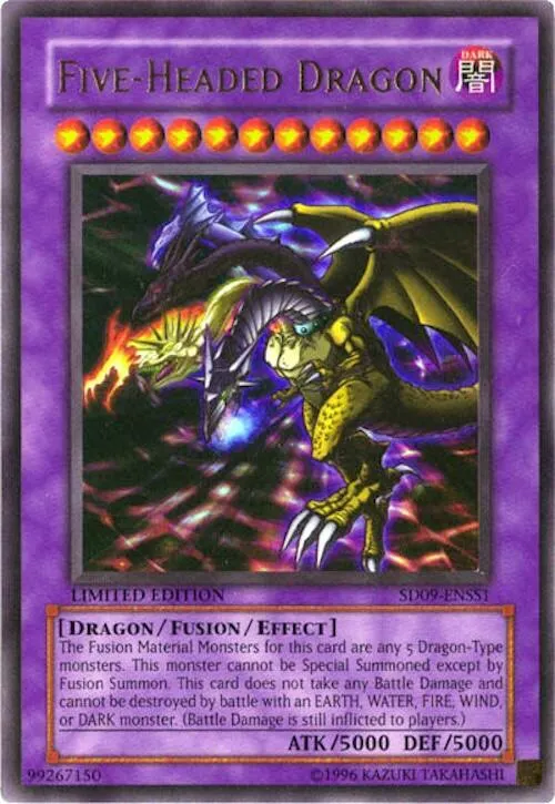 Five-Headed Dragon — Structure Deck: Dinosaur's Rage