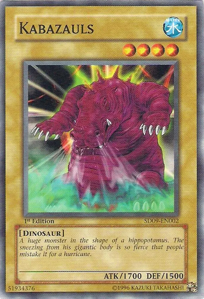 Kabazauls — Structure Deck: Dinosaur's Rage