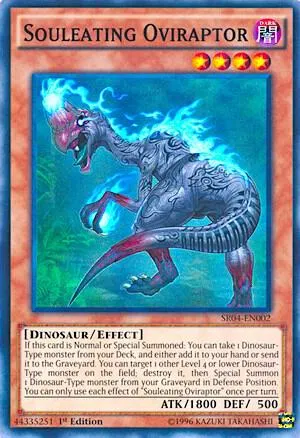 Souleating Oviraptor — Structure Deck: Dinosmasher's Fury 