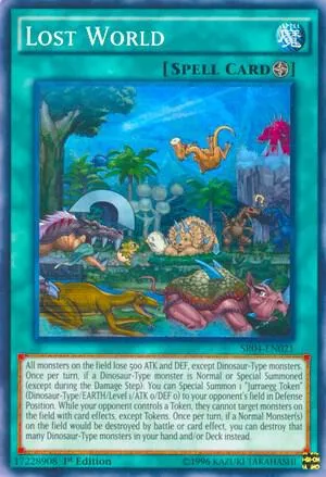 Lost World — Structure Deck: Dinosmasher's Fury 