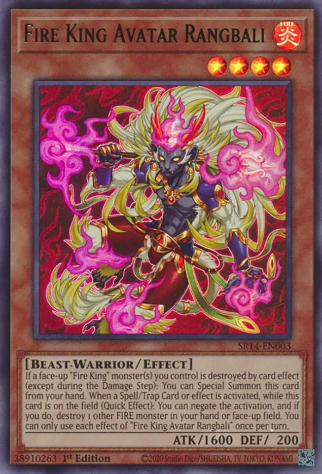 Fire King Avatar Rangbali — Structure Deck: Fire Kings