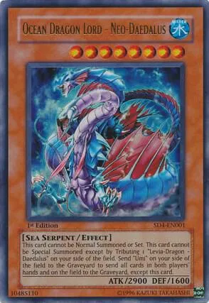 Ocean Dragon Lord - Neo-Daedalus — Structure Deck: Fury from the Deep