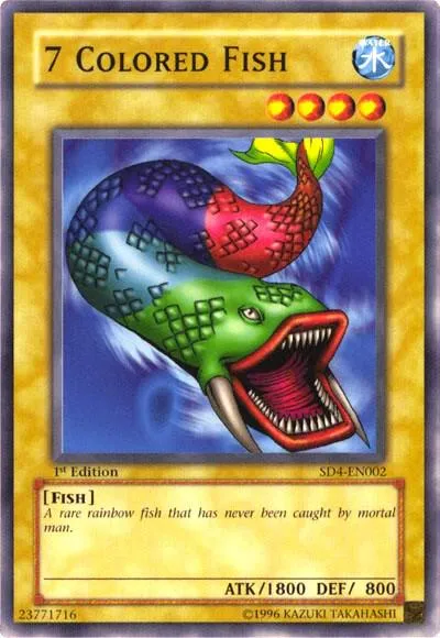 7 Colored Fish — Structure Deck: Fury from the Deep