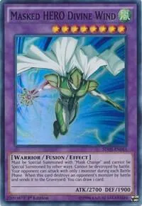 Masked HERO Divine Wind — Structure Deck: HERO Strike