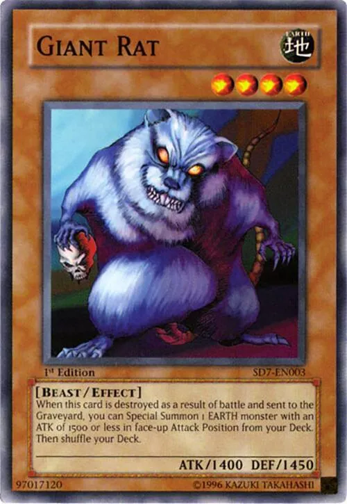 Giant Rat — Structure Deck: Invincible Fortress