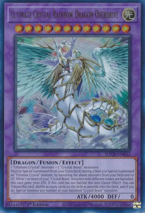 Ultimate Crystal Rainbow Dragon Overdrive — Structure Deck: Legend of the Crystal Beasts