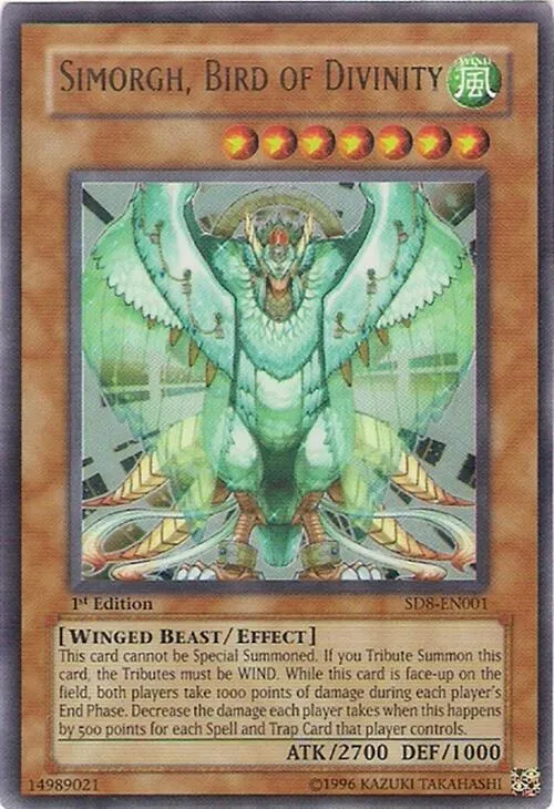 Simorgh, Bird of Divinity — Structure Deck: Lord of the Storm