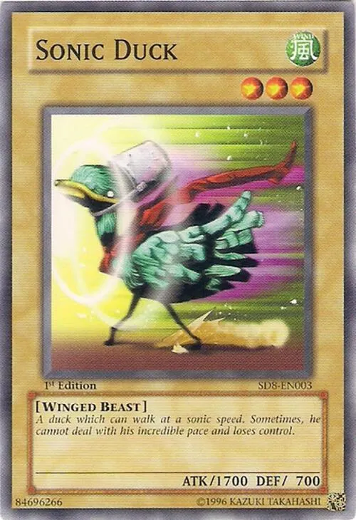 Sonic Duck — Structure Deck: Lord of the Storm
