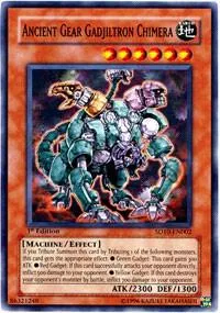 Ancient Gear Gadjiltron Chimera — Structure Deck: Machine Re-Volt
