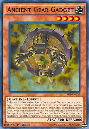 Ancient Gear Gadget — Structure Deck: Machine Reactor
