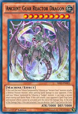 Ancient Gear Reactor Dragon — Structure Deck: Machine Reactor
