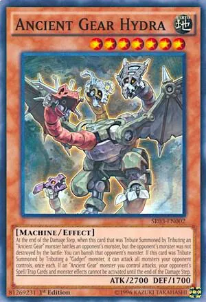 Ancient Gear Hydra — Structure Deck: Machine Reactor