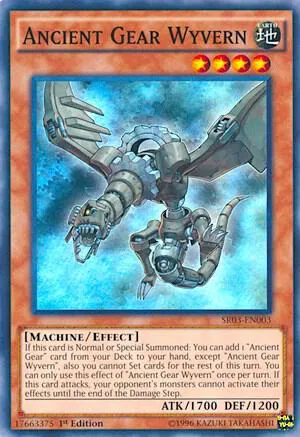 Ancient Gear Wyvern — Structure Deck: Machine Reactor
