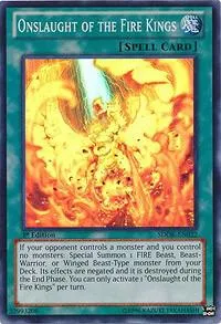 Onslaught of the Fire Kings — Structure Deck: Onslaught of the Fire Kings