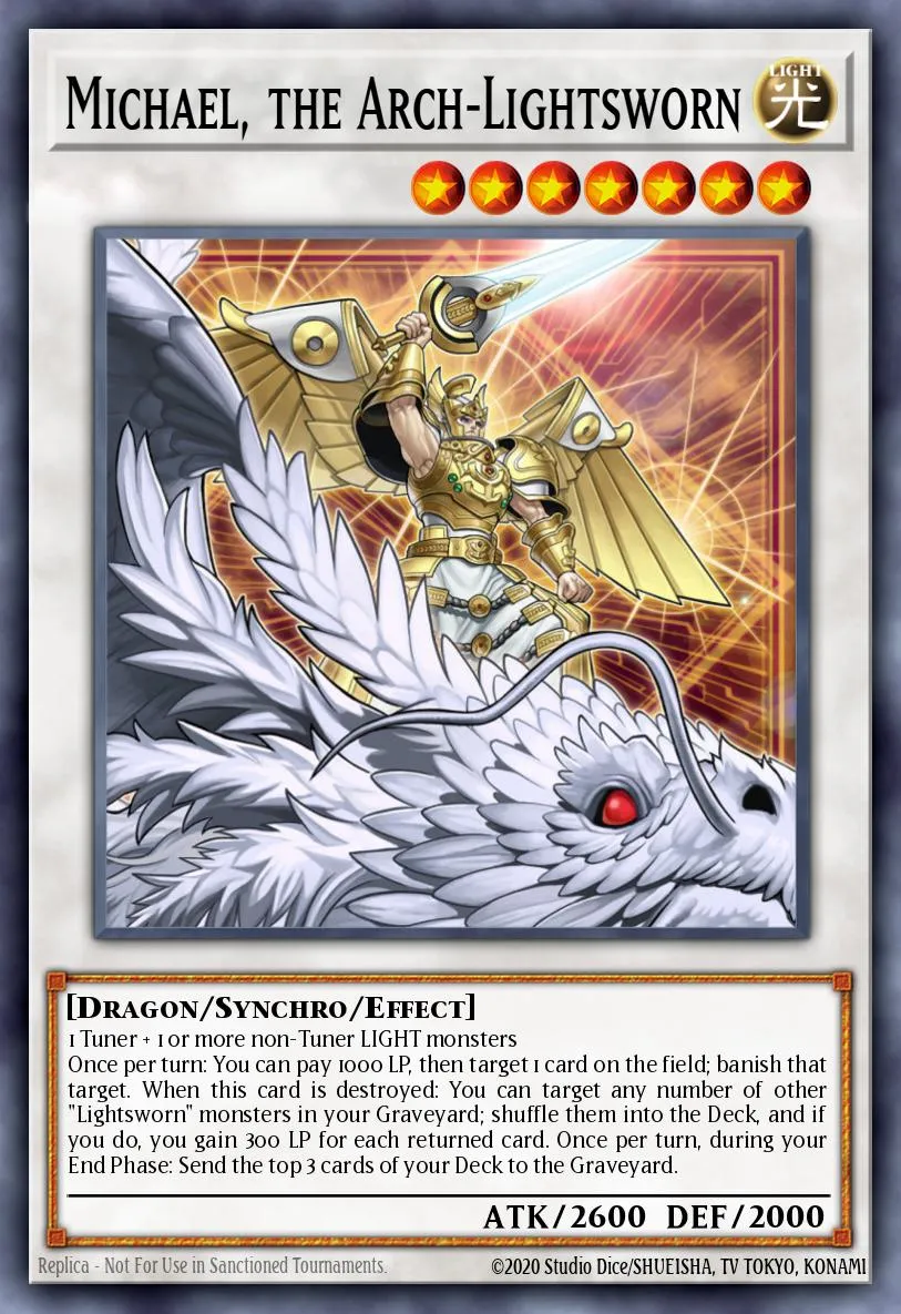 Michael, the Arch-Lightsworn — Structure Deck: Realm of Light
