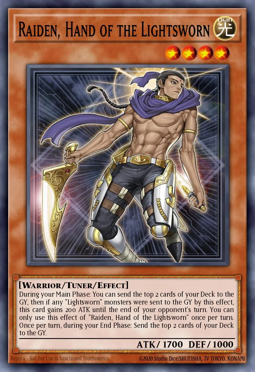 Raiden, Hand of the Lightsworn — Structure Deck: Realm of Light