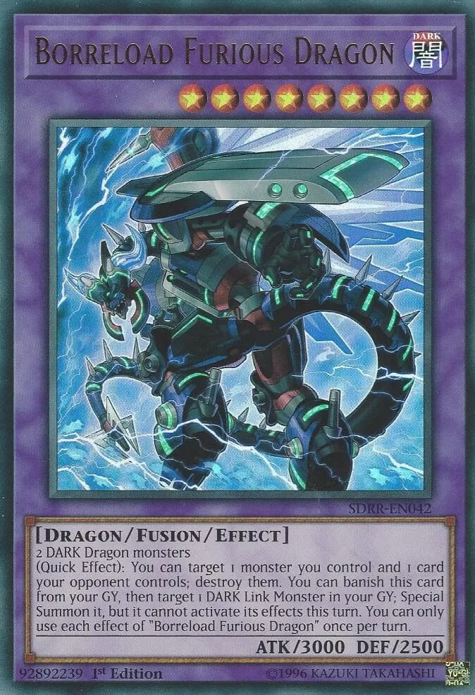 Borreload Furious Dragon — Structure Deck: Rokket Revolt