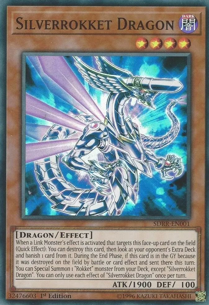 Silverrokket Dragon — Structure Deck: Rokket Revolt