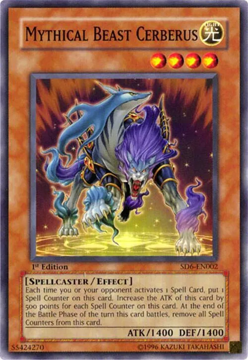 Mythical Beast Cerberus — Structure Deck: Spellcaster's Judgment