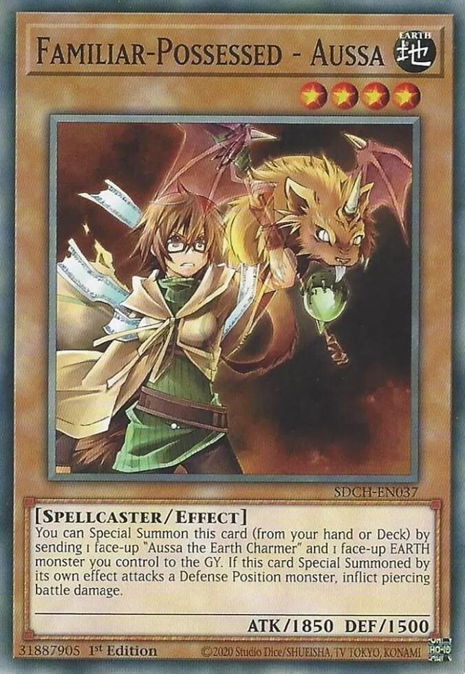 Familiar-Possessed - Aussa — Structure Deck: Spirit Charmers