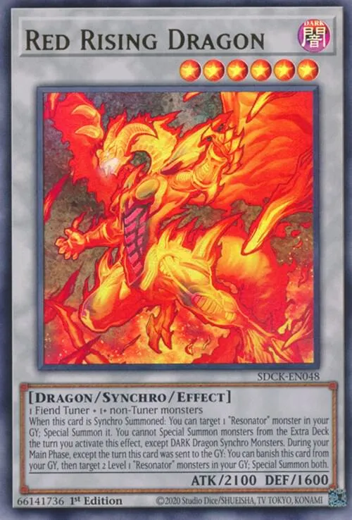 Red Rising Dragon — Structure Deck: The Crimson King