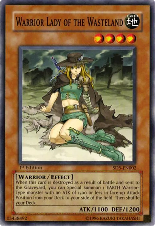 Warrior Lady of the Wasteland — Structure Deck: Warrior's Triumph