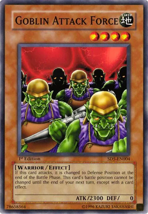 Goblin Attack Force — Structure Deck: Warrior's Triumph