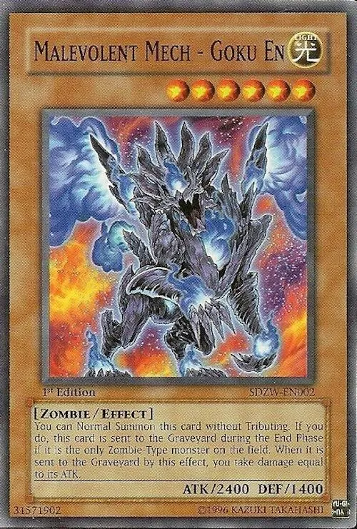 Malevolent Mech - Goku En — Structure Deck: Zombie World