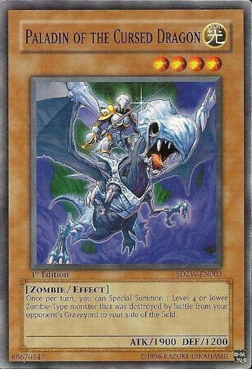 Paladin of the Cursed Dragon — Structure Deck: Zombie World
