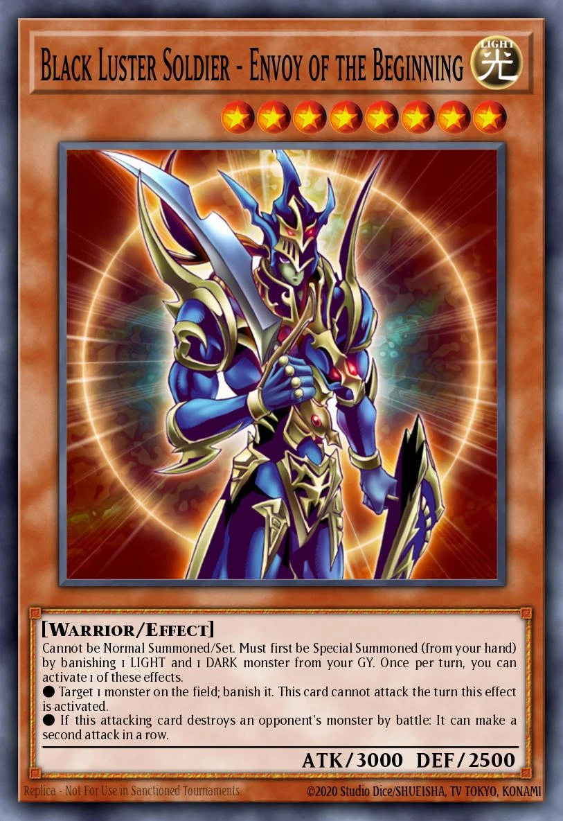 Black Luster Soldier - Envoy of the Beginning — THANK YOU PACK