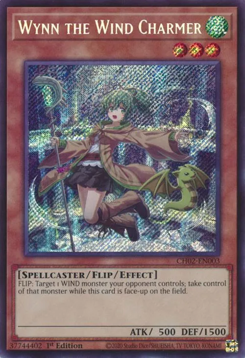 Wynn the Wind Charmer — THE CHRONICLES DECK: Spirit Charmers (All-Foil Edition)