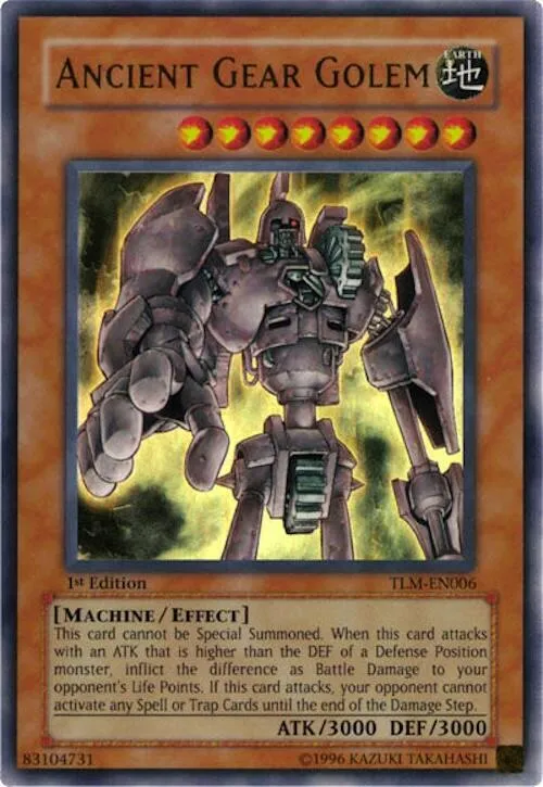Ancient Gear Golem — The Lost Millennium