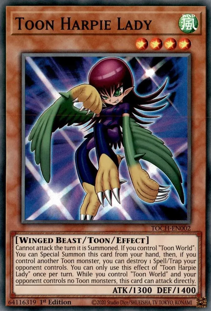 Toon Harpie Lady — Toon Chaos