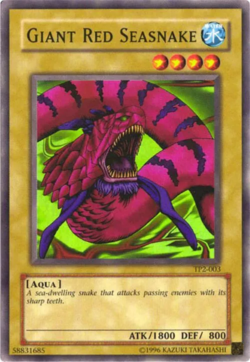 Giant Red Seasnake — Tournament Pack: 2nd Season