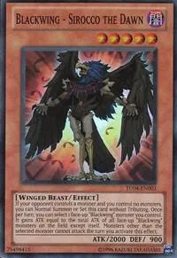 Blackwing - Sirocco the Dawn — Turbo Pack: Booster Four