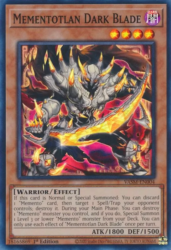 Mementotlan Dark Blade — Valiant Smashers