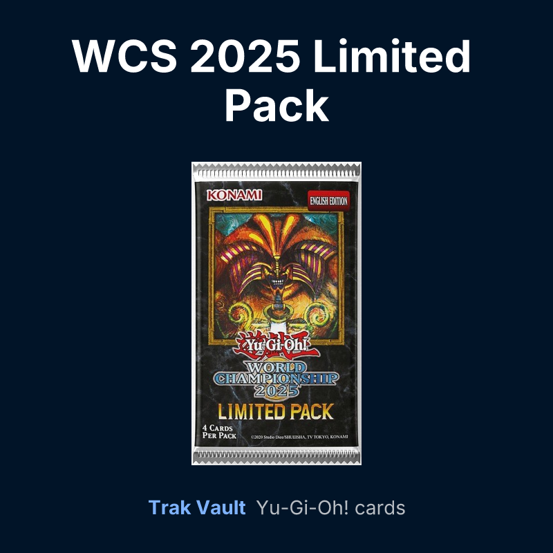 WCS 2025 Limited Pack — Yu-Gi-Oh! card list