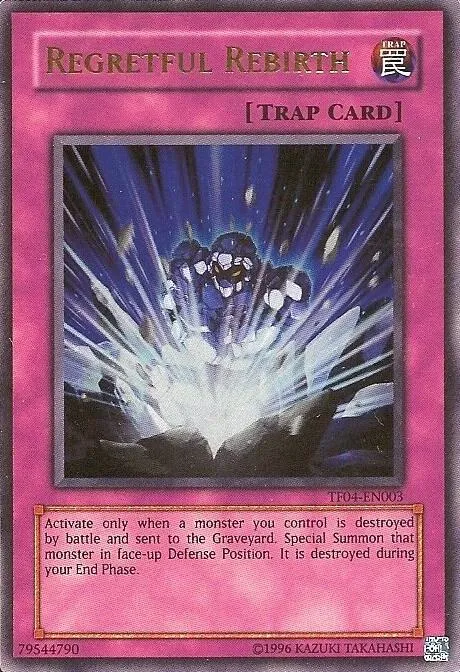 Regretful Rebirth — Yu-Gi-Oh! 5D's Tag Force 4 promotional cards