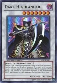 Dark Highlander — Yu-Gi-Oh! 5D's Volume 1 promotional card